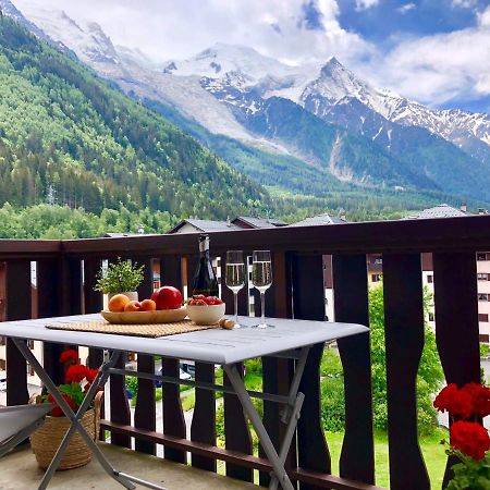 霞慕尼Mont Blanc 43, Vue Mont Blanc , Balcon, Parking公寓 外观 照片