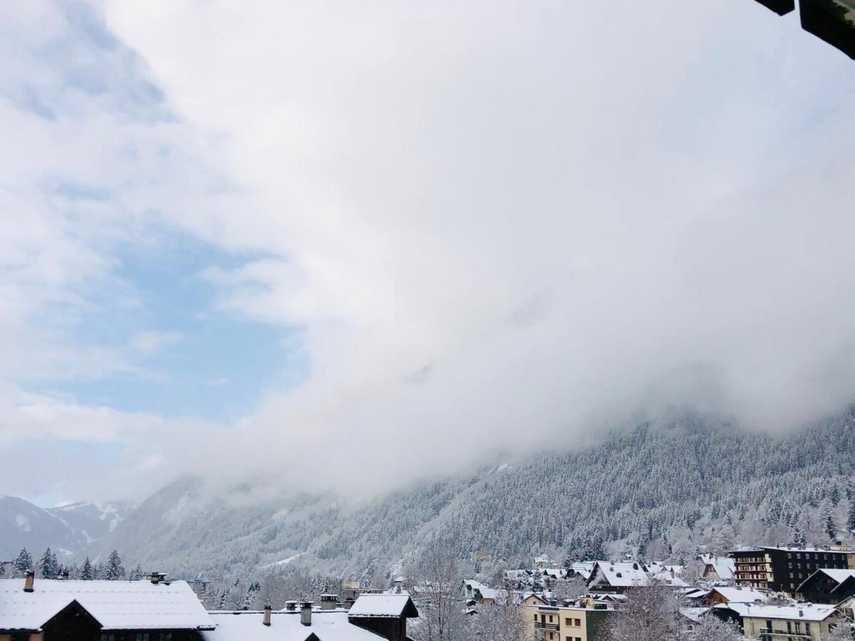 霞慕尼Mont Blanc 43, Vue Mont Blanc , Balcon, Parking公寓 外观 照片