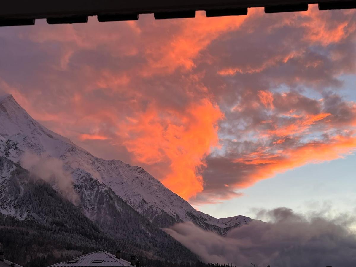 霞慕尼Mont Blanc 43, Vue Mont Blanc , Balcon, Parking公寓 外观 照片